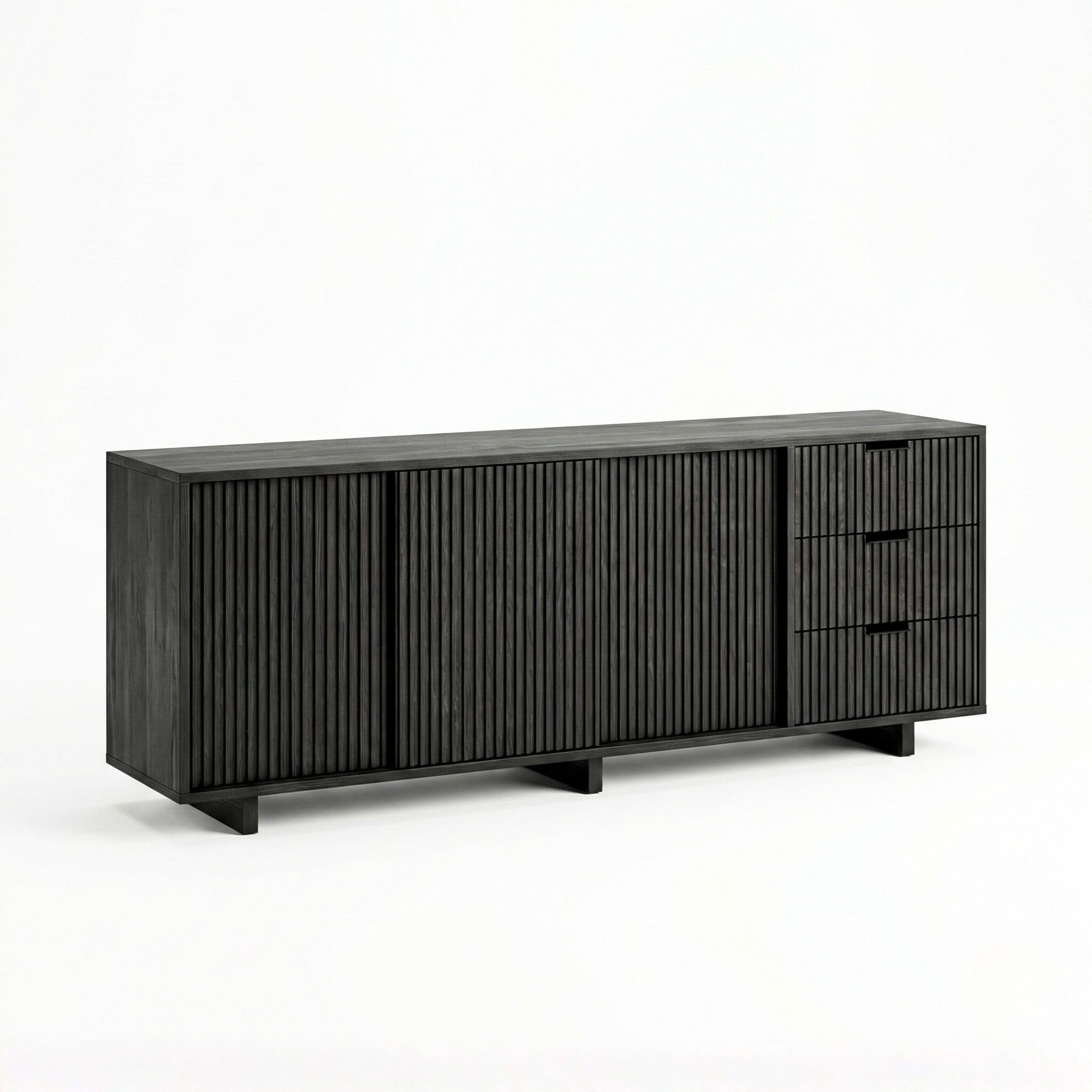 Sideboard mit Schubladen aus Massivholz