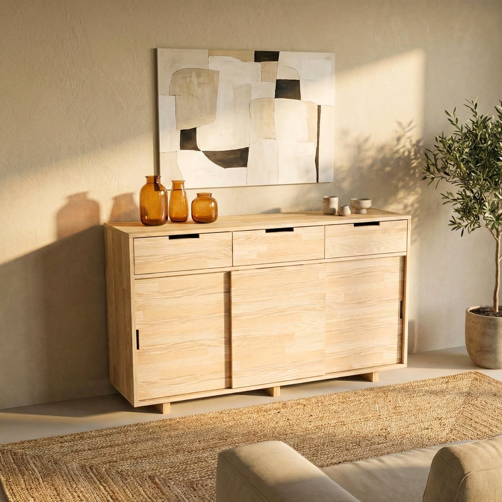 Drawer Sideboard & Buffet