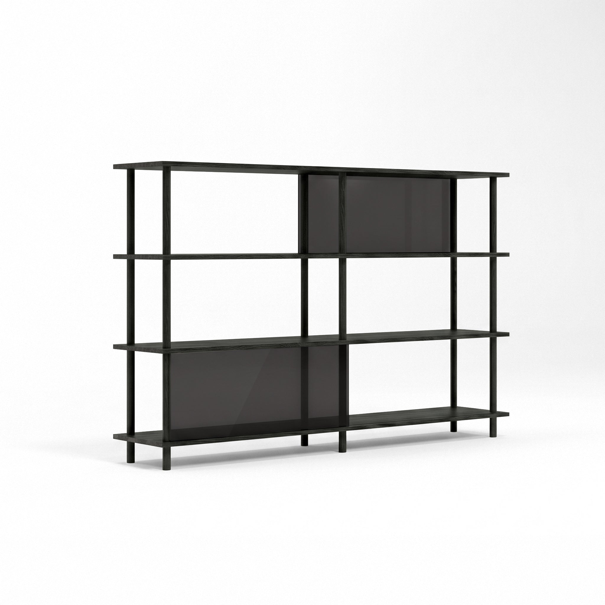 4-stufiges Plexiglas-Regal