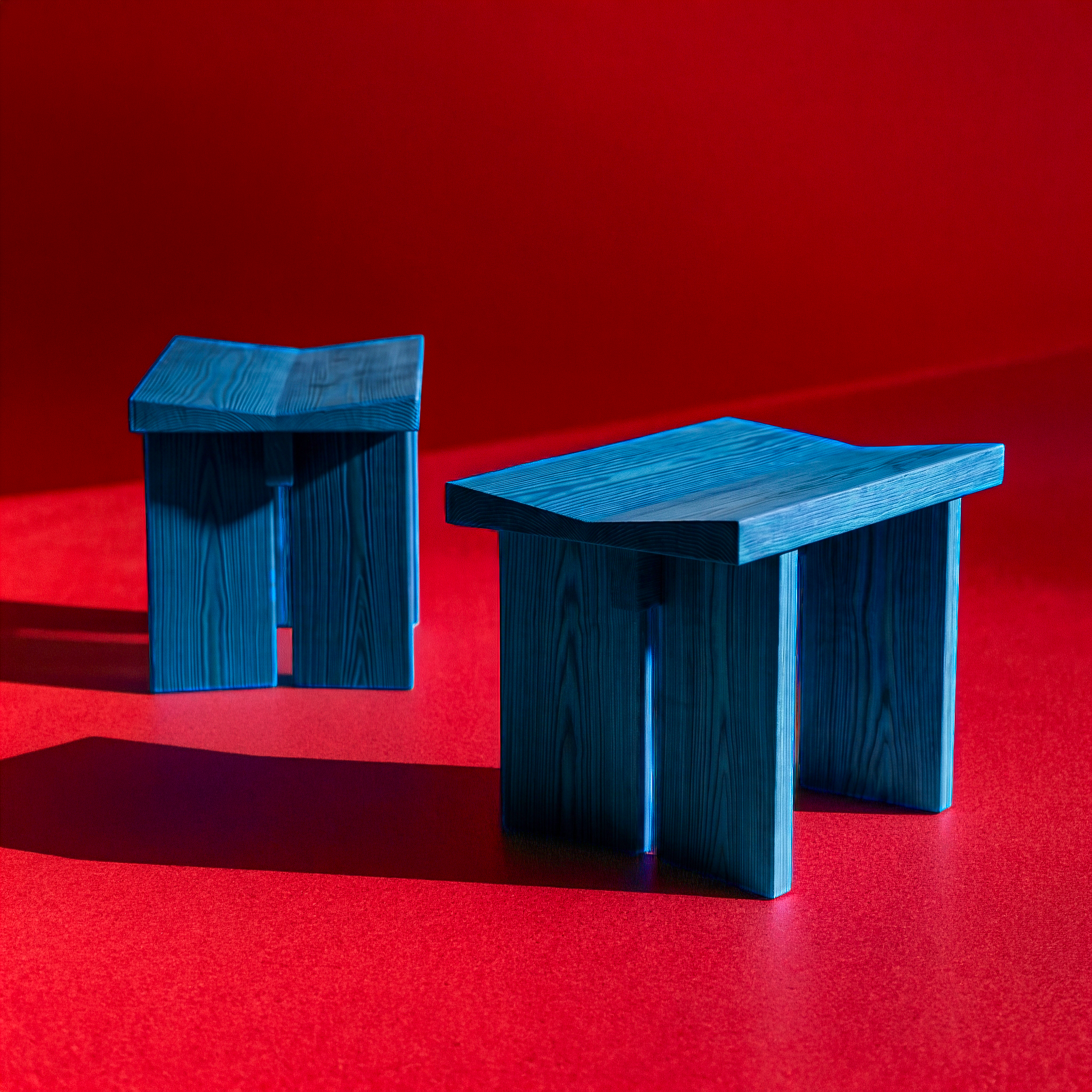 The Dalen Stool - BLUE EDITION