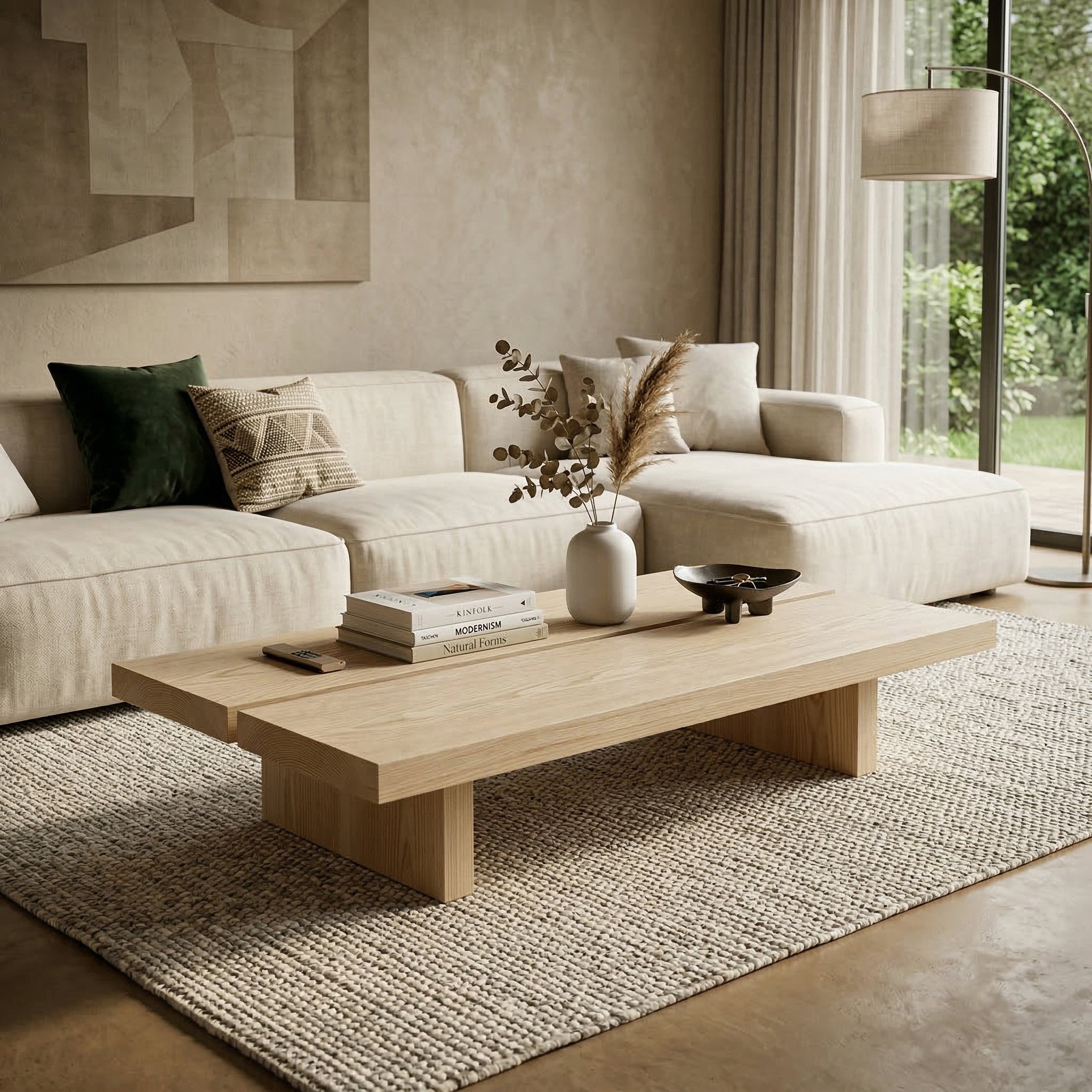 Couchtisch aus Massivholz