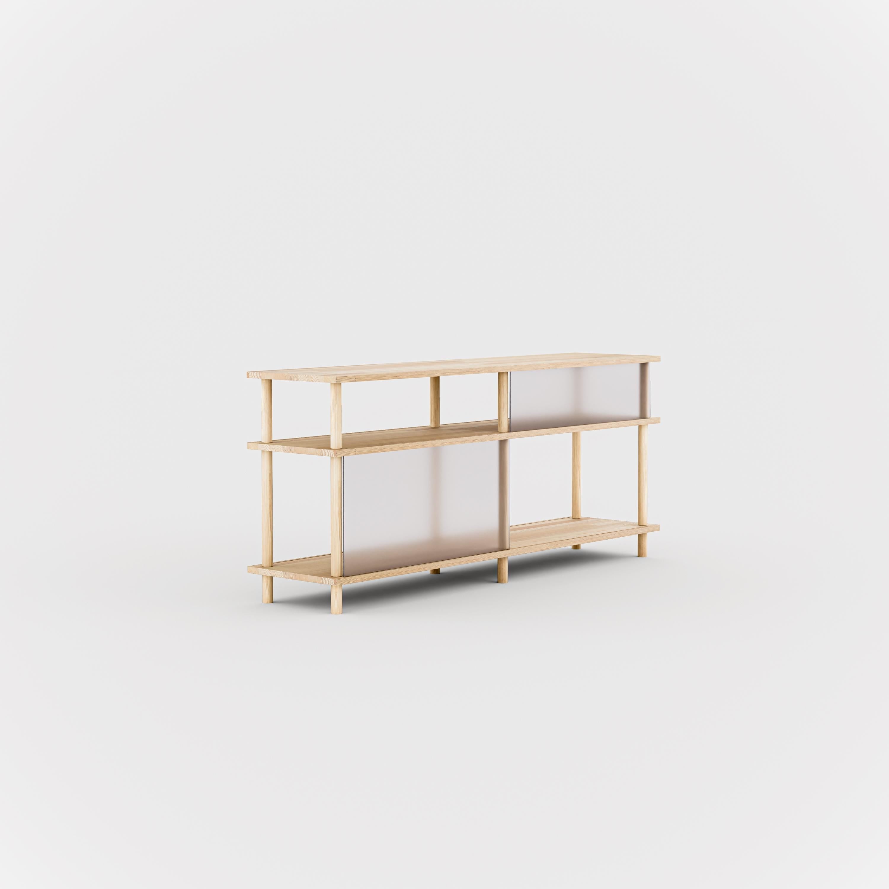 Niedriges 3-stufiges Plexiglas-Regal