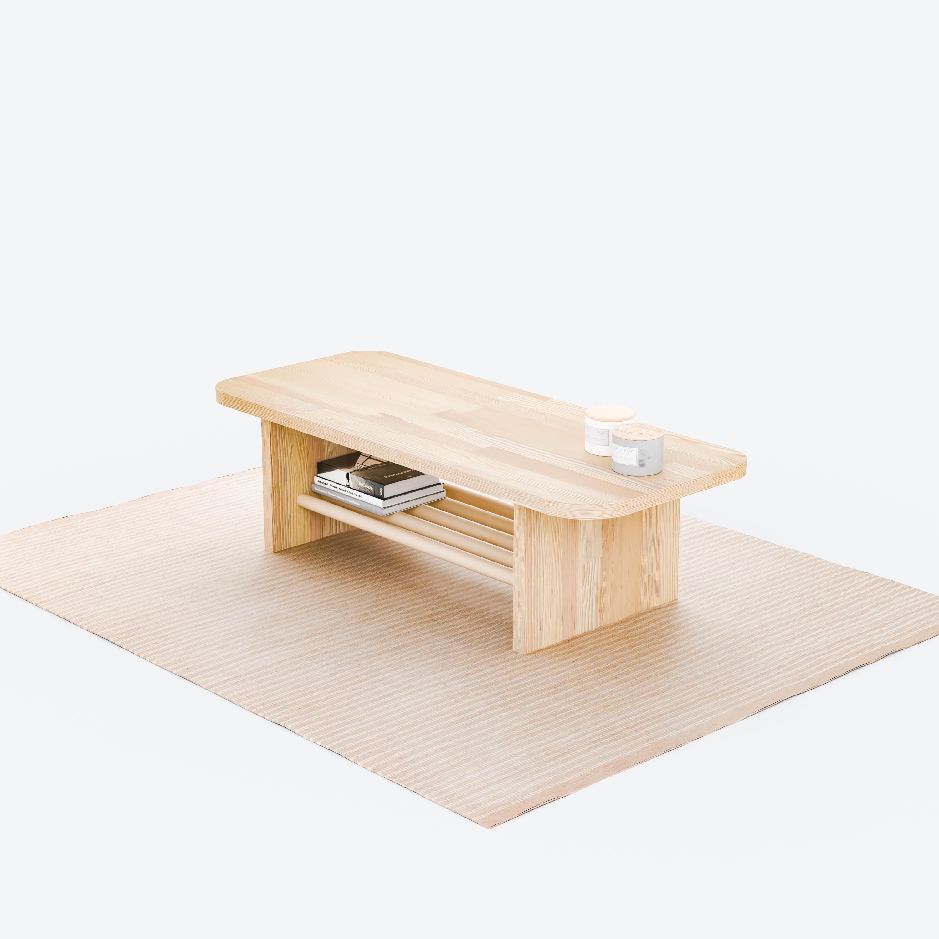 Couchtisch aus Massivholz