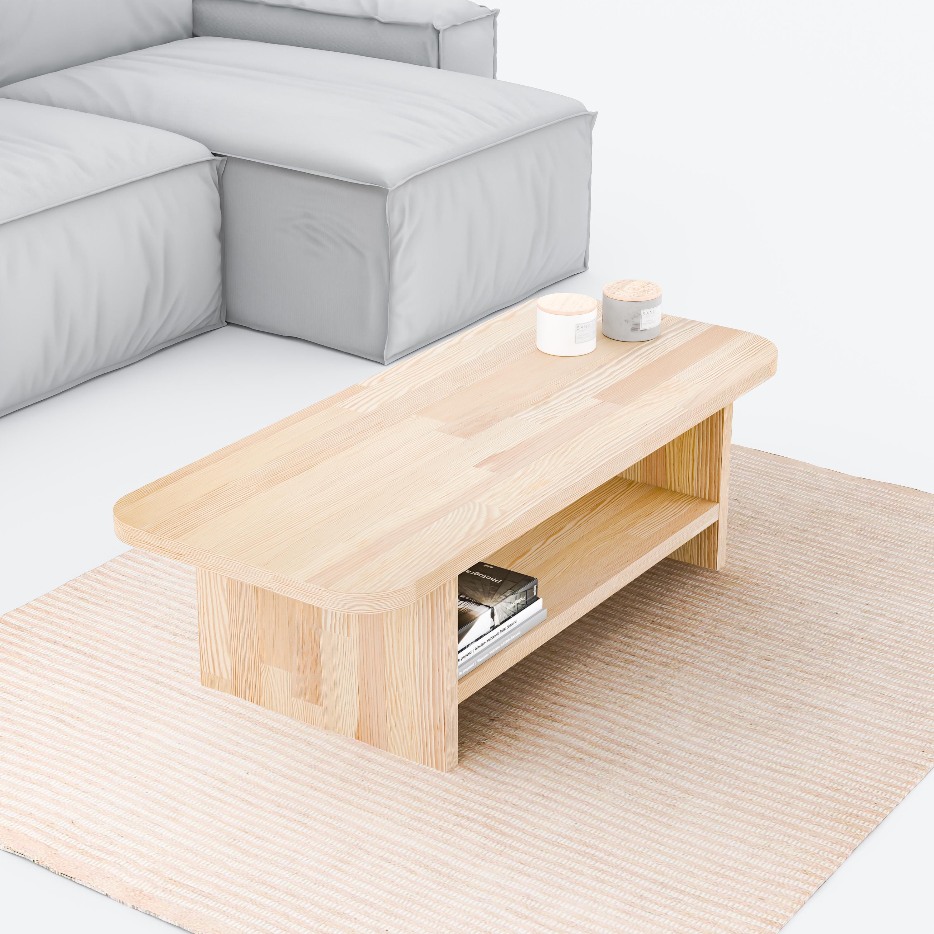 Couchtisch aus Massivholz