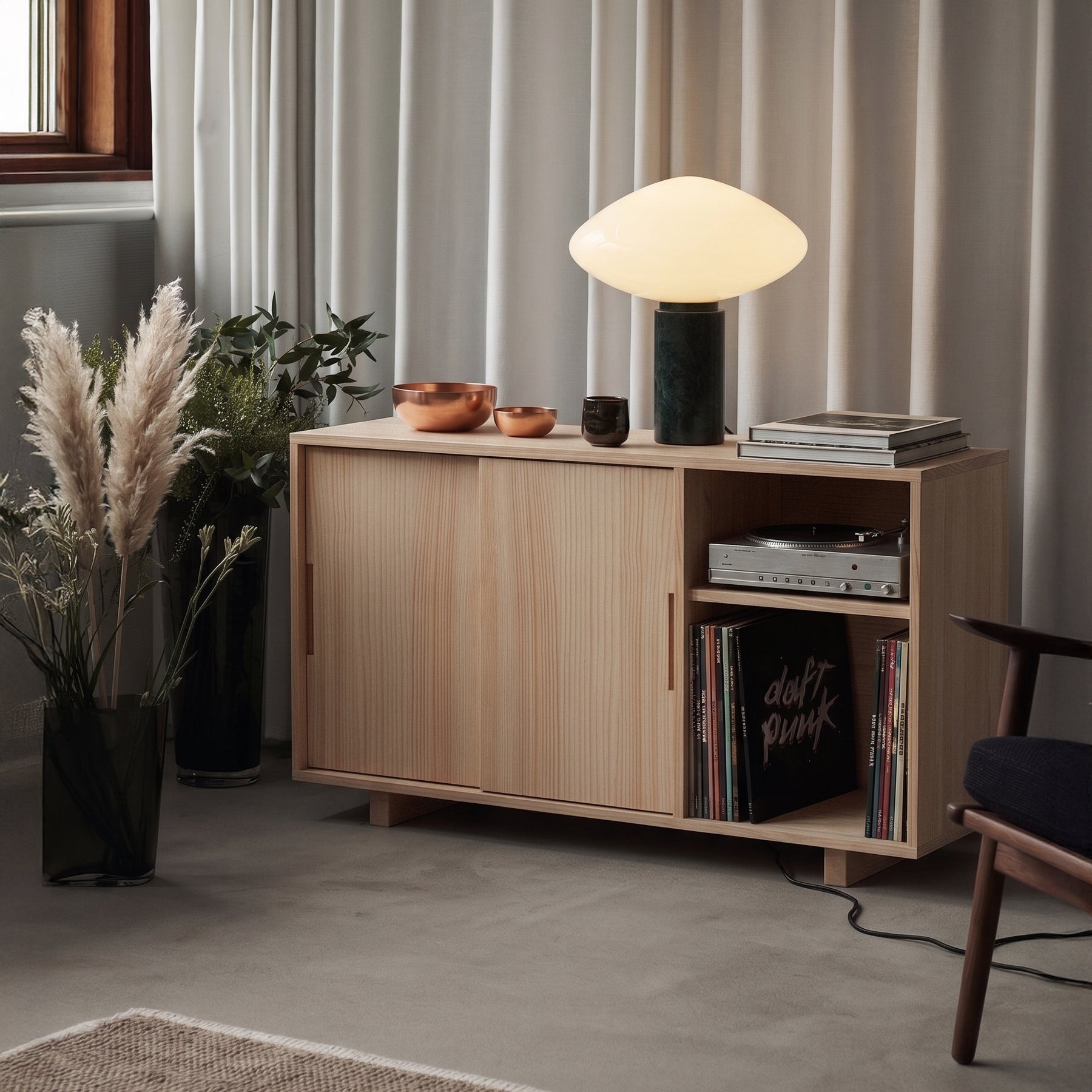 Massivholz-Sideboard M5