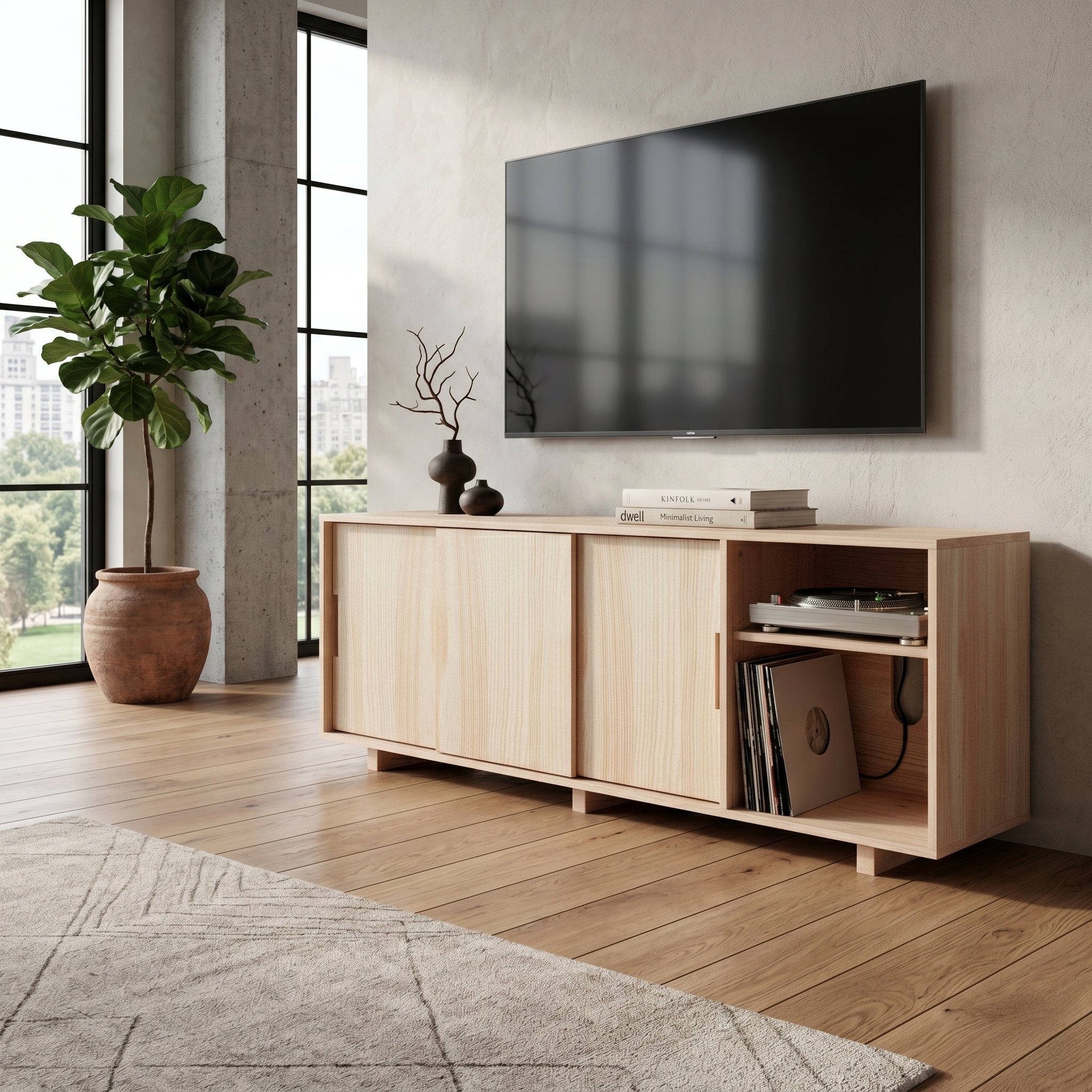 Massivholz-Sideboard M5