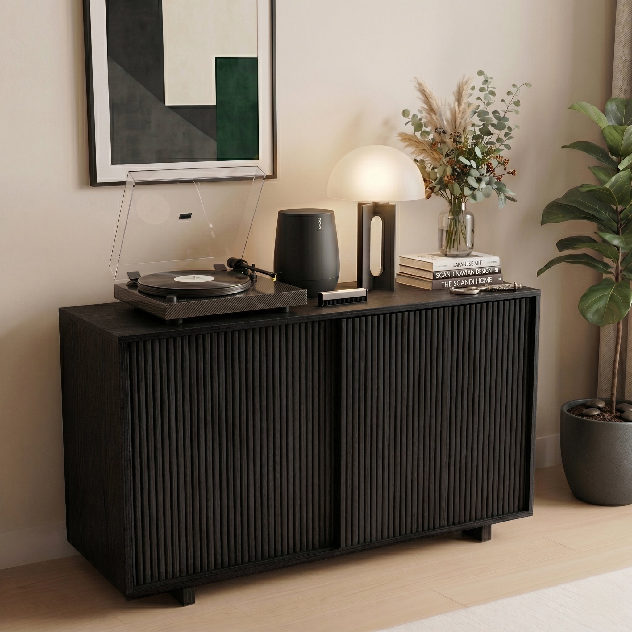 Buffet en bois massif M6