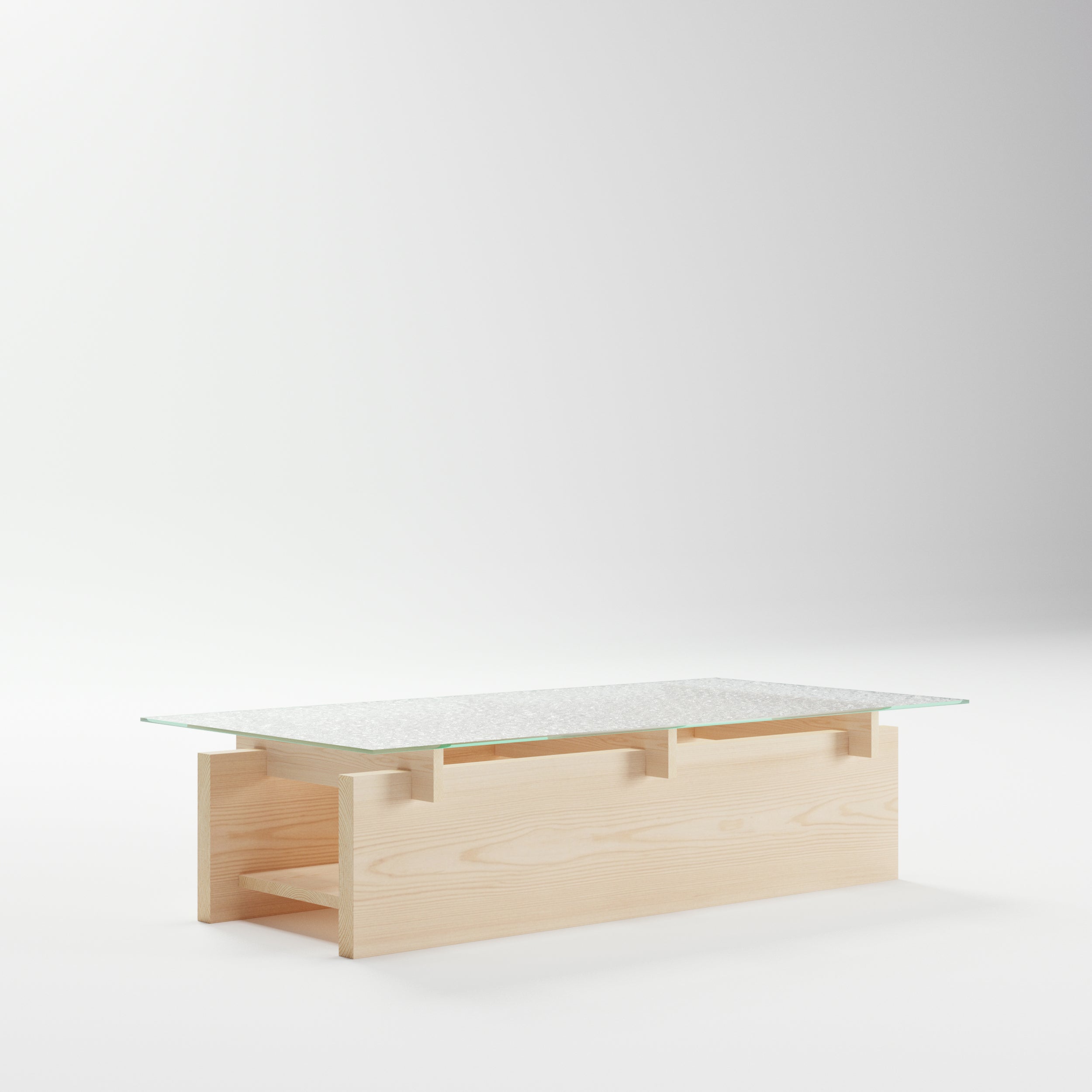 Couchtisch aus Massivholz