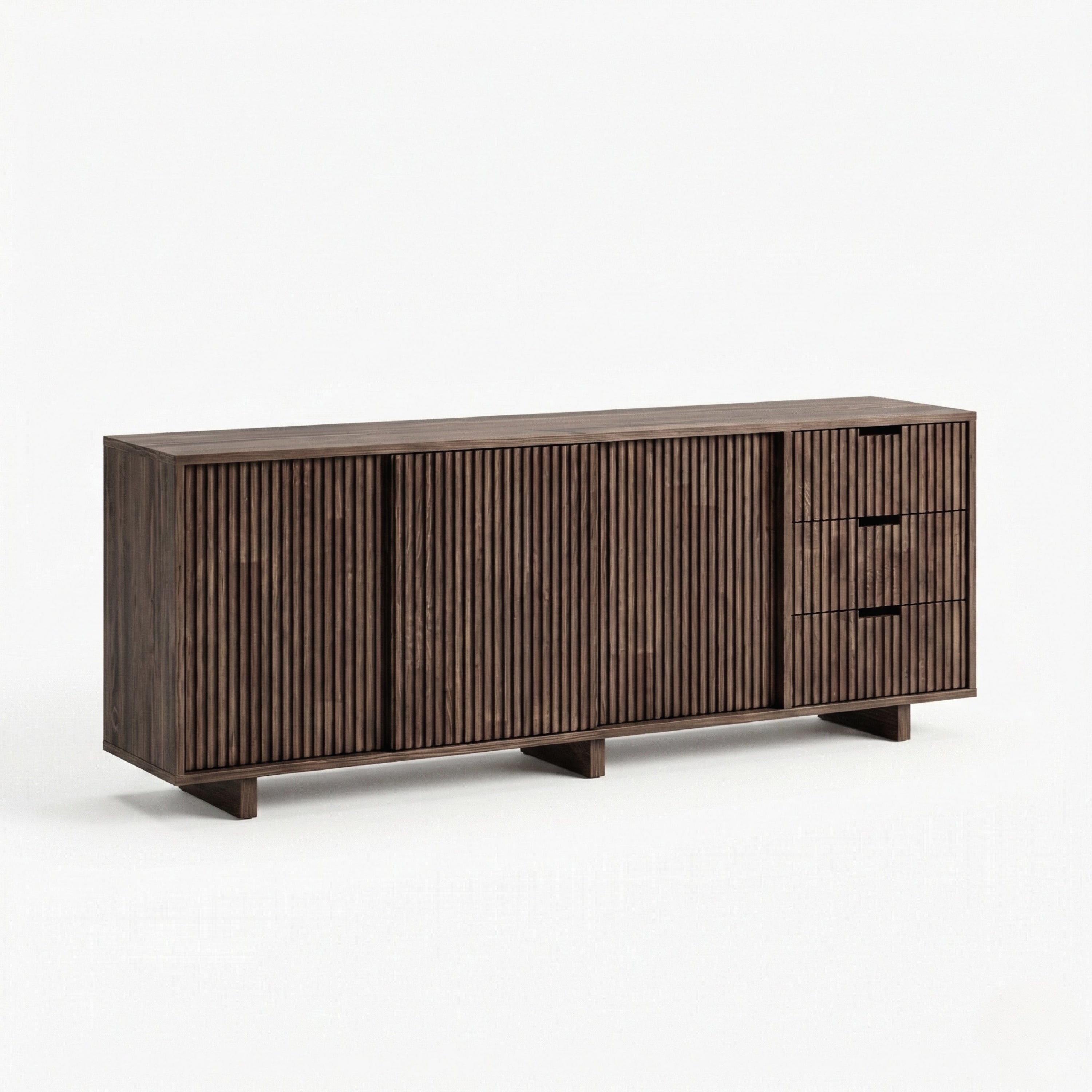 Sideboard mit Schubladen aus Massivholz