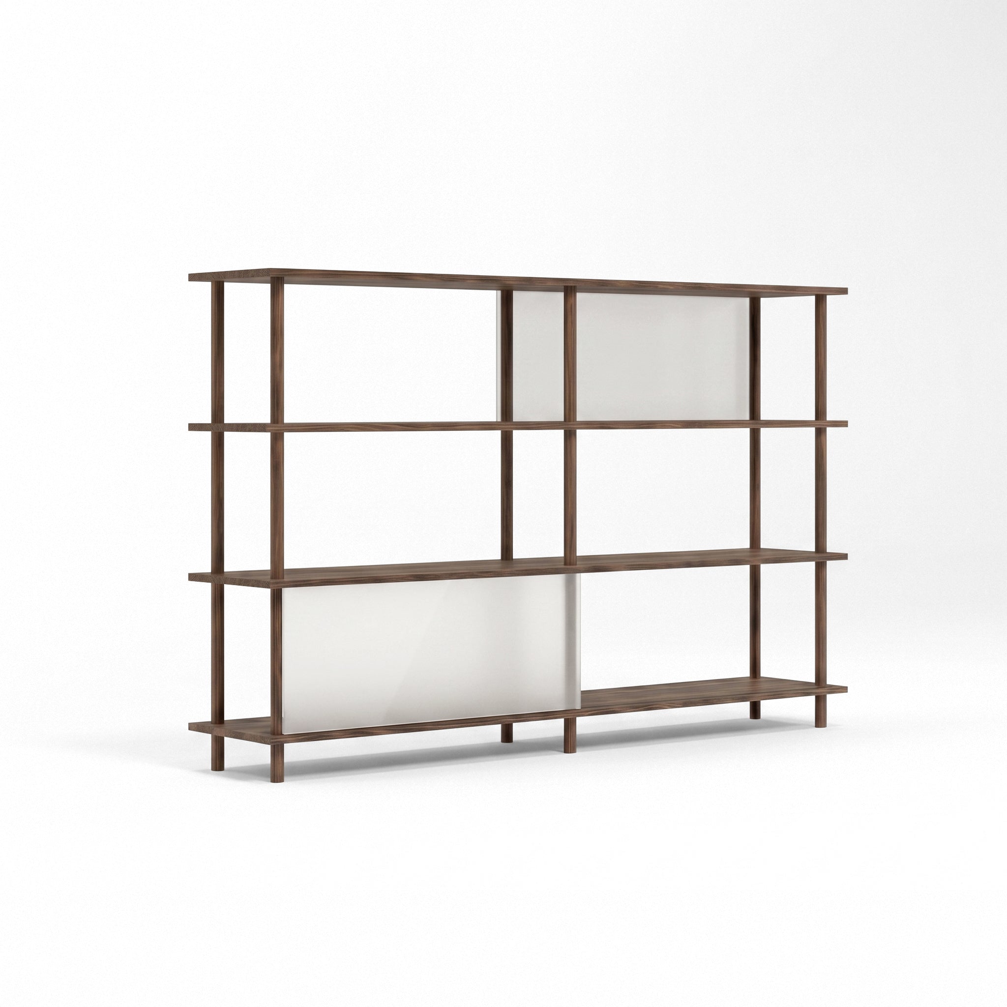4-stufiges Plexiglas-Regal