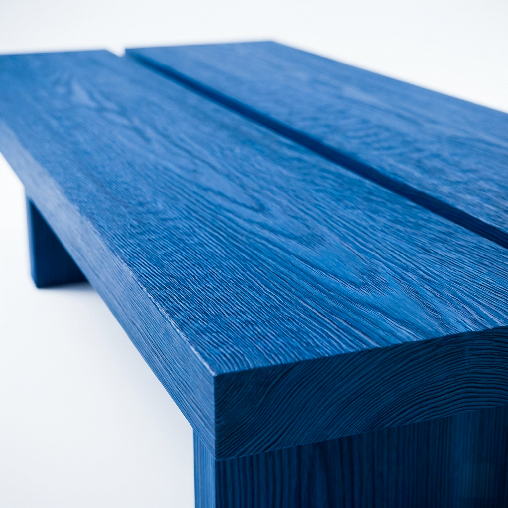 Japandi Coffee Table OS-A - BLUE EDITION