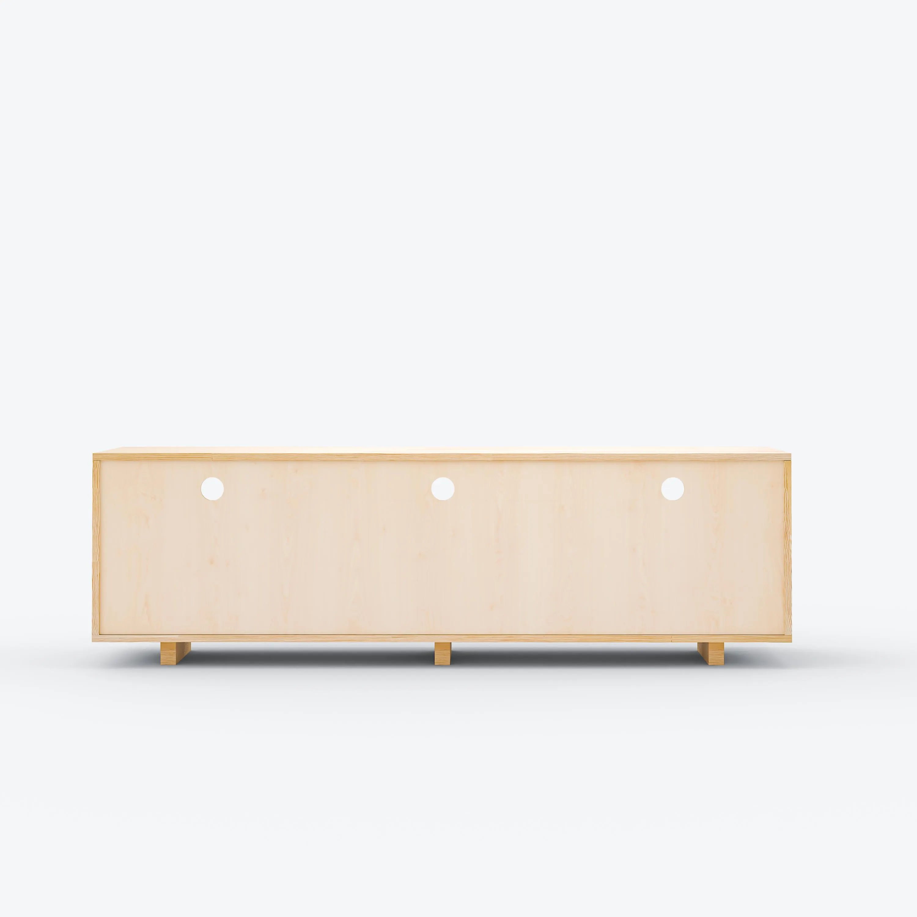Medienkonsole und TV-Ständer aus Massivholz M7