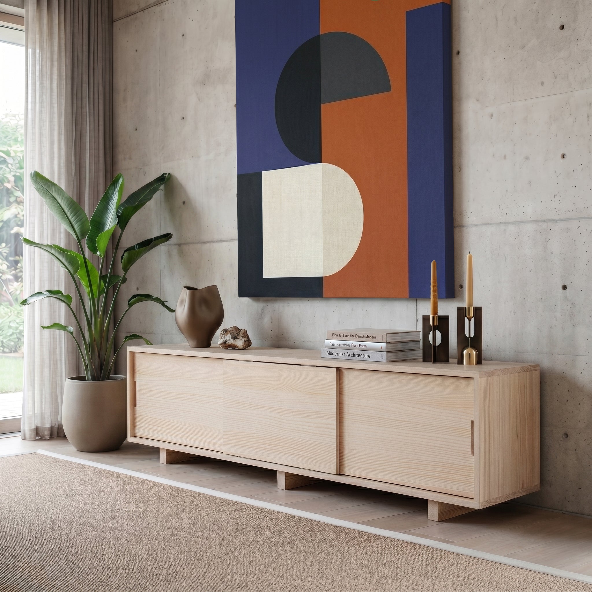 Mediacenter aus Massivholz M3