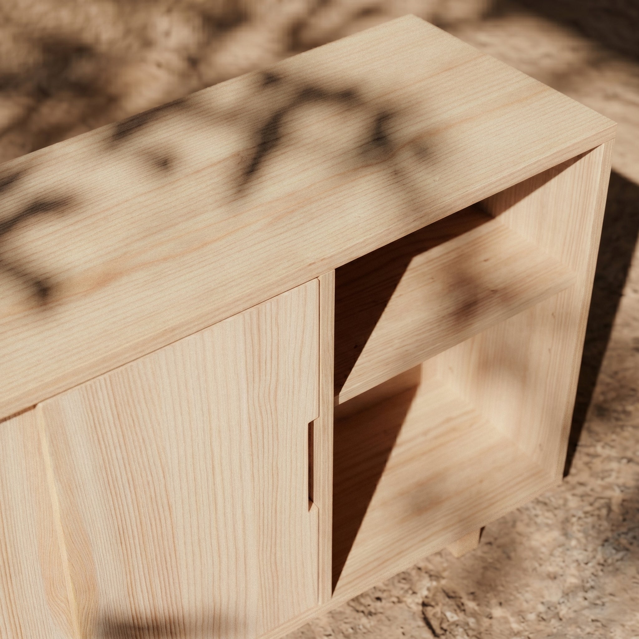 Massivholz-Sideboard M5