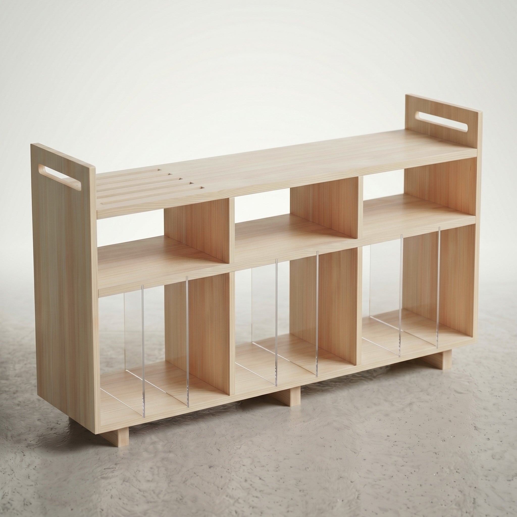 Schallplatten-Display &amp; Plattenspielerständer