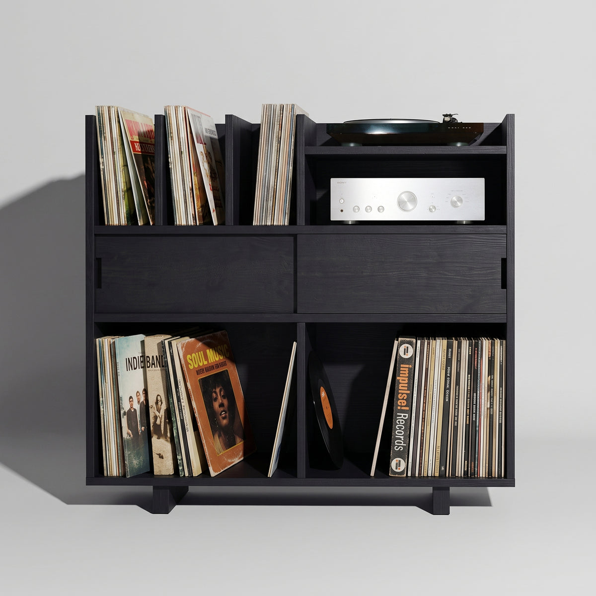 Vinyl Record Display Stand & Storage